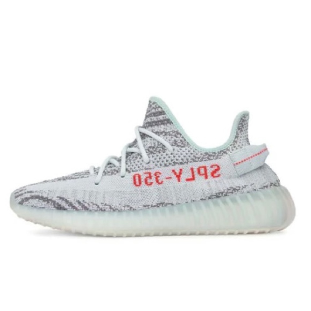Adidas Yeezy Sply 350 V2 blue tint sneakers. 🤍